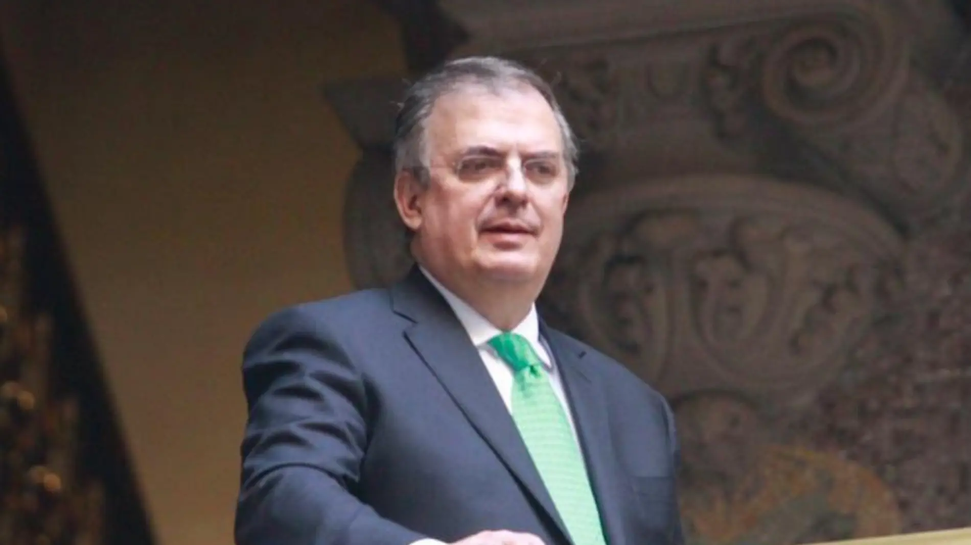 Marcelo Ebrard Romina Solís 